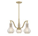 Savoy House - 1-4418-3-322 - Three Light Chandelier - Adams - Warm Brass