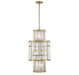 Savoy House - 3-2226-8-322 - Eight Light Pendant - Rohe - Warm Brass