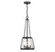 Savoy House - 7-1803-3-89 - Three Light Pendant - Crawford - Matte Black