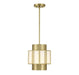 Savoy House - 7-3168-3-322 - Three Light Pendant - Gideon - Warm Brass