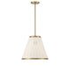 Savoy House - 7-3398-1-322 - One Light Pendant - Aster - Warm Brass