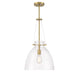 Savoy House - 7-7006-1-322 - One Light Pendant - Foster - Warm Brass