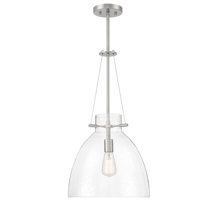 Savoy House - 7-7006-1-SN - One Light Pendant - Foster - Satin Nickel