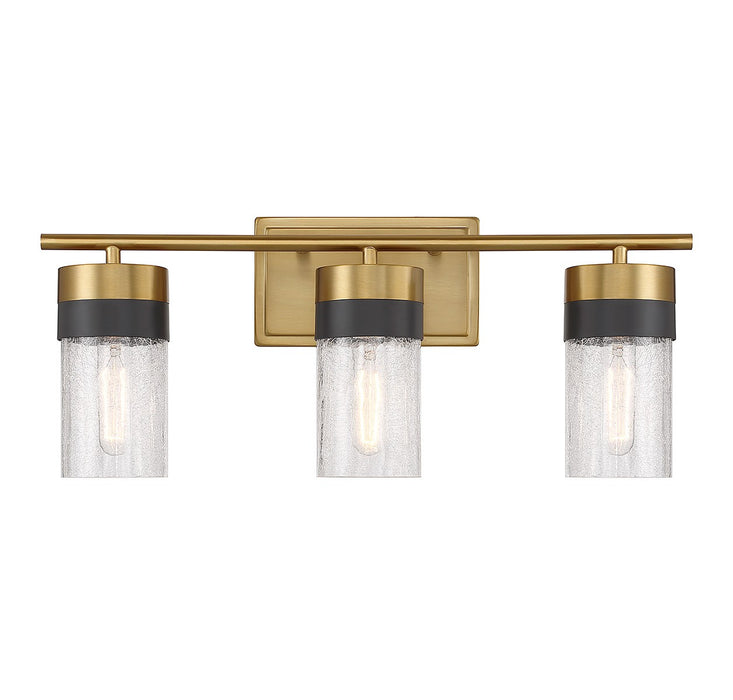 Savoy House - 8-3600-3-322 - Three Light Bathroom Vanity - Brickell - Warm Brass