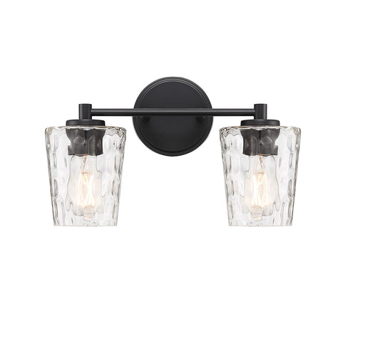 Savoy House - 8-5606-2-BK - Two Light Bathroom Vanity - Ballas - Matte Black