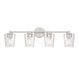 Savoy House - 8-5606-4-SN - Four Light Bathroom Vanity - Ballas - Satin Nickel
