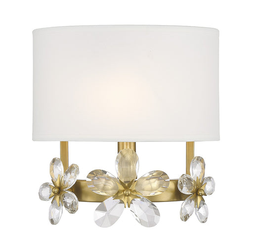 Savoy House - 9-4364-1-322 - One Light Wall Sconce - Dahlia - Warm Brass