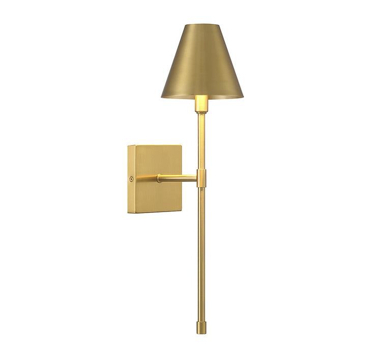 Savoy House - 9-5201-1-322 - One Light Wall Sconce - Jefferson - Warm Brass