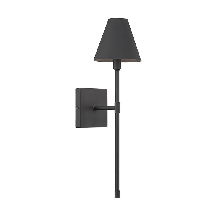 Savoy House - 9-5201-1-89 - One Light Wall Sconce - Jefferson - Matte Black