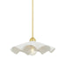 Mitzi - H712701-AGB/CTW - One Light Pendant - Maisie - Aged Brass