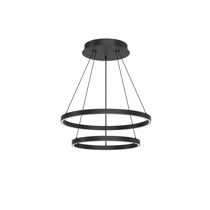 Kuzco Lighting - CH87224-BK - LED Chandelier - Cerchio - Black