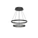 Kuzco Lighting - CH87224-BK - LED Chandelier - Cerchio - Black