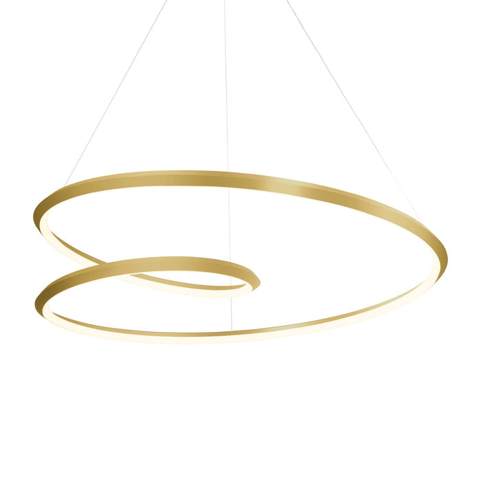 Kuzco Lighting - PD22339-BG - LED Pendant - Ampersand - Brushed Gold