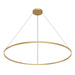 Kuzco Lighting - PD87172-BG - LED Pendant - Cerchio - Brushed Gold