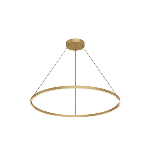 Kuzco Lighting - PD87748-BG - LED Pendant - Cerchio - Brushed Gold