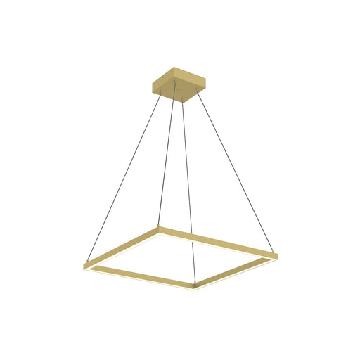 Kuzco Lighting - PD88124-BG - LED Pendant - Piazza - Brushed Gold