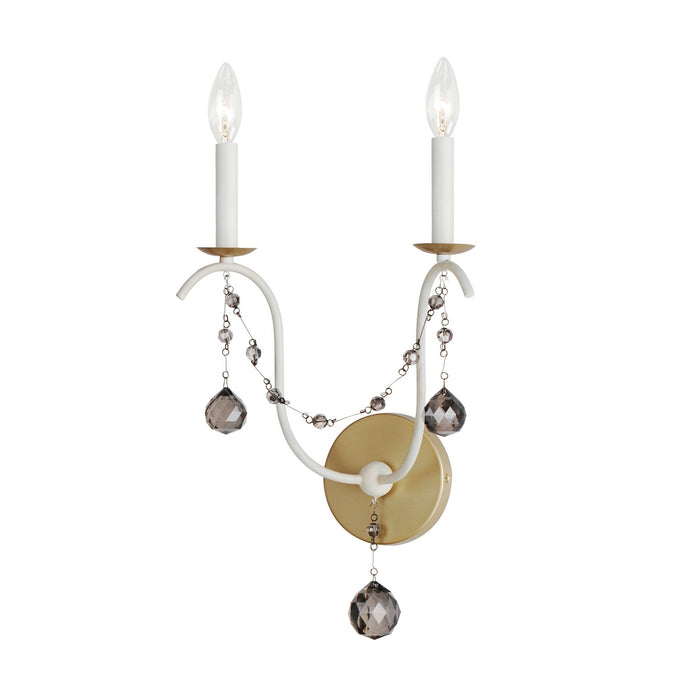 Maxim - 20482ECVG - Two Light Wall Sconce - Formosa - Ecru/Venetian Gold