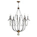 Maxim - 20488GN - Eight Light Chandelier - Formosa - Golden Noir