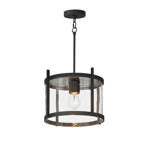 Maxim - 30061CLBK - One Light Semi-Flush/Pendant - Belfry - Black