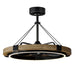 Maxim - 61011DWBK - LED Fandelight - Timber - Driftwood / Black