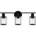 Quoizel - PCILA8621MBK - Three Light Bath - Isla - Matte Black