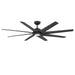 Modern Forms Fans - FR-W2301-70L-MB - 70"Ceiling Fan - Roboto Xl - Matte Black