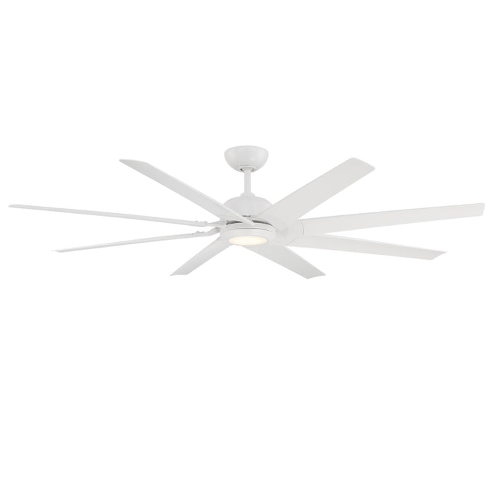 Modern Forms Fans - FR-W2301-70L-MW - 70"Ceiling Fan - Roboto Xl - Matte White