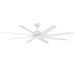 Modern Forms Fans - FR-W2301-70-MW - 70"Ceiling Fan - Roboto Xl - Matte White