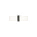 W.A.C. Lighting - WS-75318-BK - LED Bath - Minibar - Black