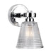 Lucas + McKearn - BB-Gunnis1-PC - One Light Bath - Gunnislake - Polished Chrome