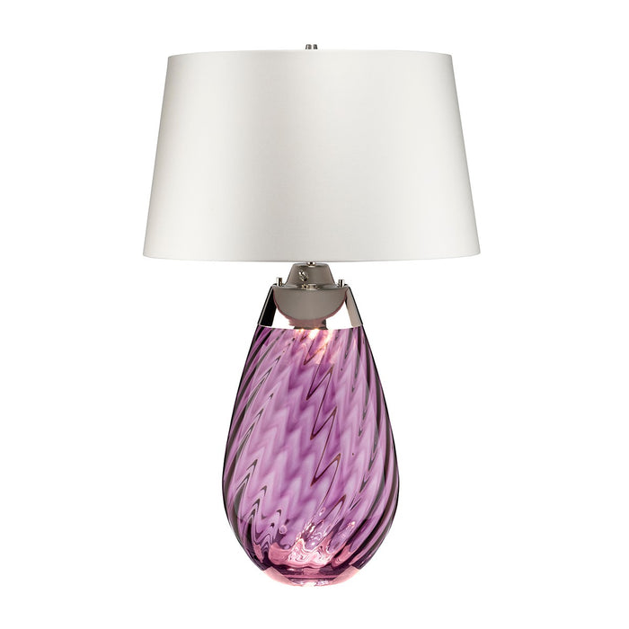 Lucas + McKearn - TLG3027L-OWSS - Two Light Table Lamp - Lena - Plum