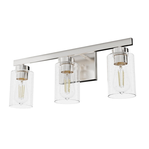 Hunter - 13077 - Three Light Vanity - Hartland - Brushed Nickel