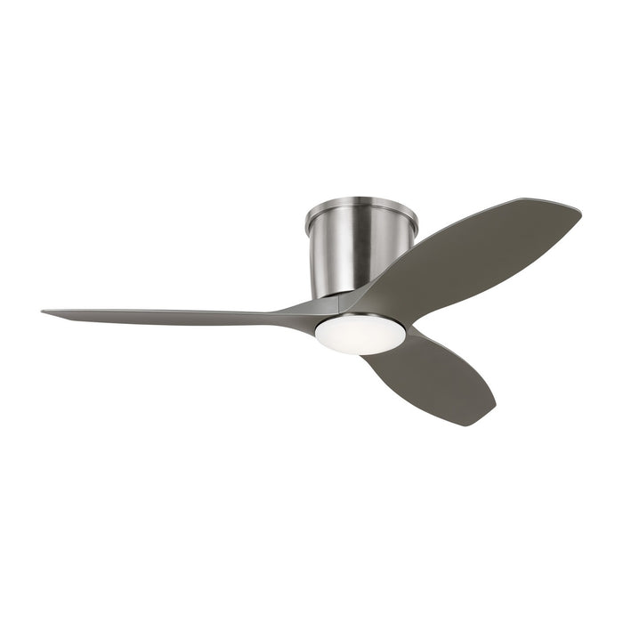 Generation Lighting. - 3TTHR44BSD - 44"Ceiling Fan - Titus - Brushed Steel