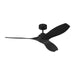Visual Comfort Fan - 3CLNCSM52MBK - 52``Ceiling Fan - Collins Coastal 52 Smart - Midnight Black