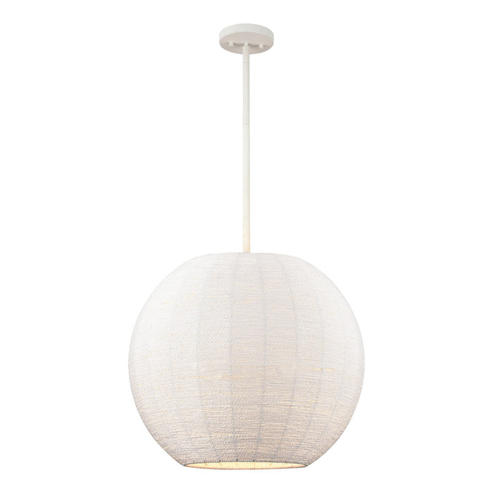 ELK Home - 52256/3 - Three Light Pendant - Sophie - White Coral