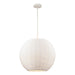 ELK Home - 52256/3 - Three Light Pendant - Sophie - White Coral