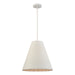 ELK Home - 52258/1 - One Light Pendant - Sophie - White Coral