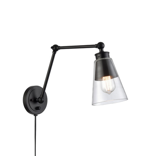 ELK Home - 52344/1 - One Light Wall Sconce - Albany - Matte Black