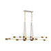 ELK Home - 69316/10 - Ten Light Linear Chandelier - Sabine - Textured White