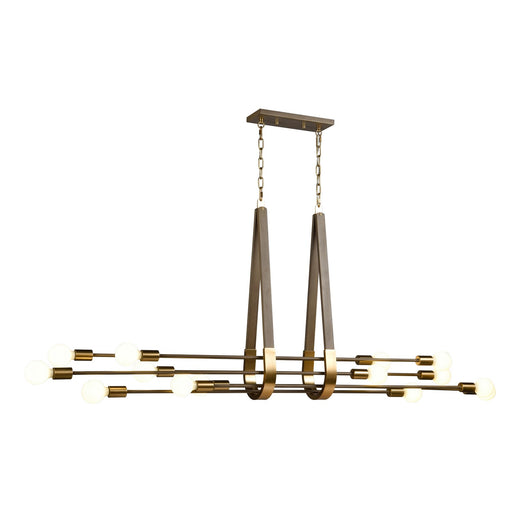 ELK Home - 69327/14 - 14 Light Linear Chandelier - Sabine - Pecan