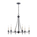 ELK Home - 89697/6 - Six Light Chandelier - Solomon - Matte Black