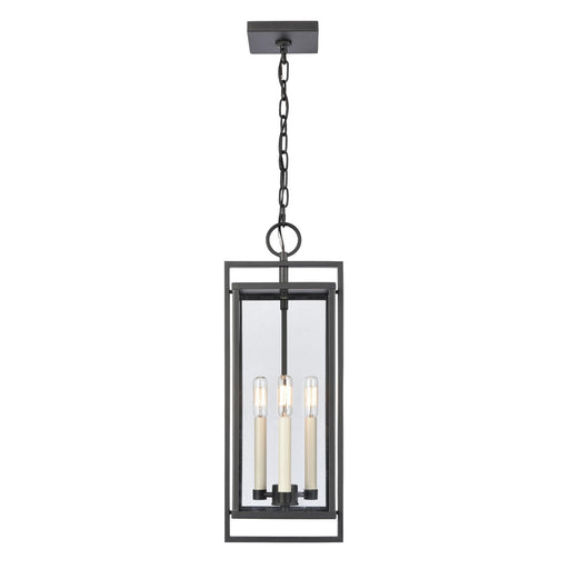 ELK Home - 90004/3 - Three Light Outdoor Hanging Lantern - Gladwyn - Matte Black