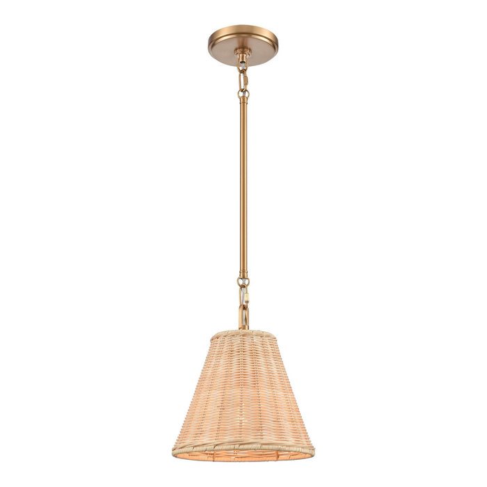 ELK Home - EC89755/1 - One Light Mini Pendant - Rydell - Brushed Gold