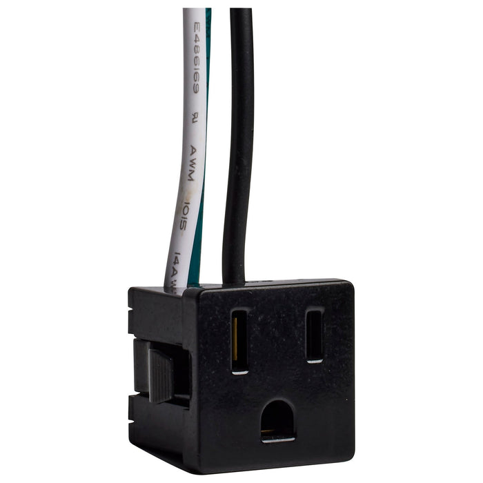 Satco - 80-2828 - Ground Lead - Black