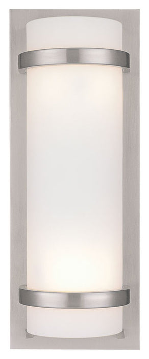 Minka-Lavery - 341-84 - Two Light Wall Sconce - Brushed Nickel