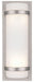Minka-Lavery - 341-84 - Two Light Wall Sconce - Brushed Nickel