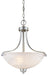 Minka-Lavery - 1426-84 - Three Light Pendant - Paradox - Brushed Nickel