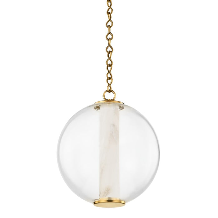 Corbett Lighting - 432-12-VB - LED Pendant - Pietra - Vintage Brass