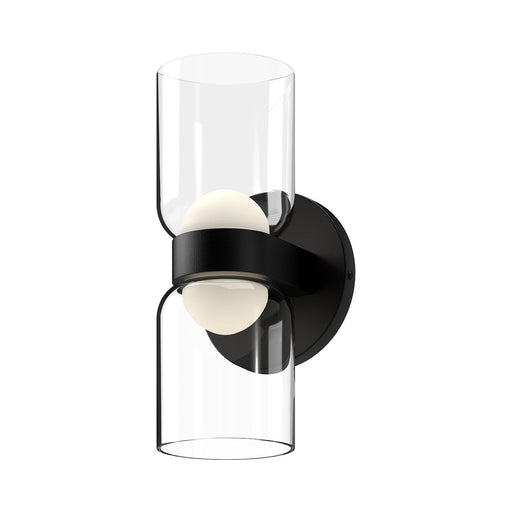 Kuzco Lighting - WS52511-BK/CL - LED Wall Sconce - Cedar - Black/Clear