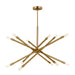 Visual Comfort Studio - CC16612BBS - 12 Light Chandelier - Eastyn - Burnished Brass